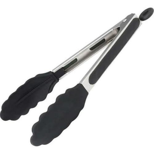 Winco 9 Non-Slip Locking Tongs, Stainless Steel, 4 Count (UTS9K)