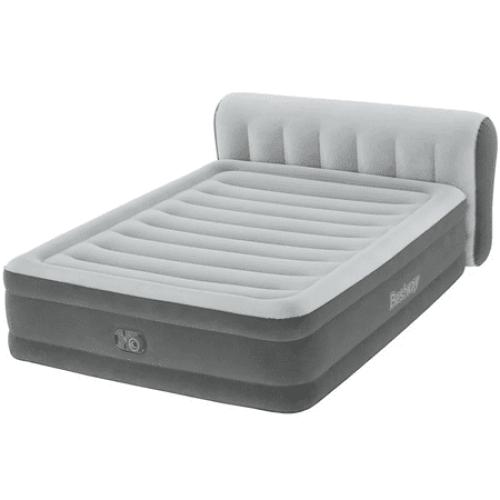 Bestway Headboard 18 Queen Air Mattress with Built-in Pump