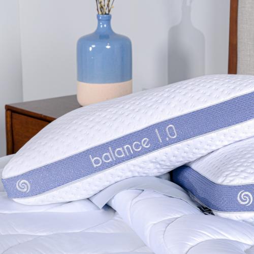 BEDGEAR Balance Performance Pillow - Size 1.0, 2.0 and 3.0 - Firm Support Pillow for Neutral/Warm Sleepers - High Loft