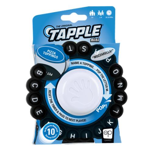 The Original Tapple Mini: Travel-Sized Word Game for Families & Kids with 36 Cards