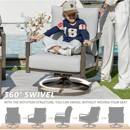 natural expression garden chair light grey