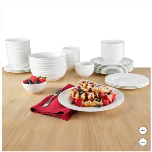Mikasa Ciara 40-piece Bone China Dinnerware Set Broken plate/missing items