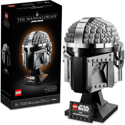Star Wars The Mandalorian Helmet Building Kit (584 Pieces)