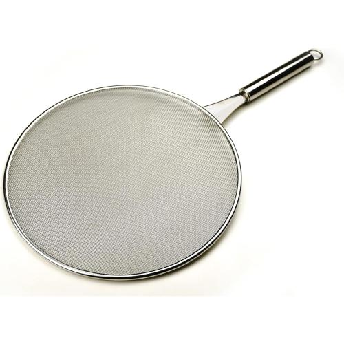 RSVP International Endurance Kitchen Collection Splatter Screen Dishwasher Safe 15 Diameter Stainless Steel