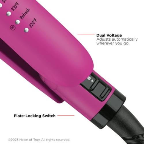 Revlon Easy Heat 1 Precision Flat Iron, Pink