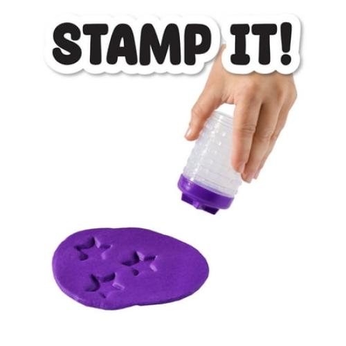 Wonder Factory Never Dry Dough Creation Station; Playset, Stamp, Roll Shape, Many Colors, Ages 2  - missing parts