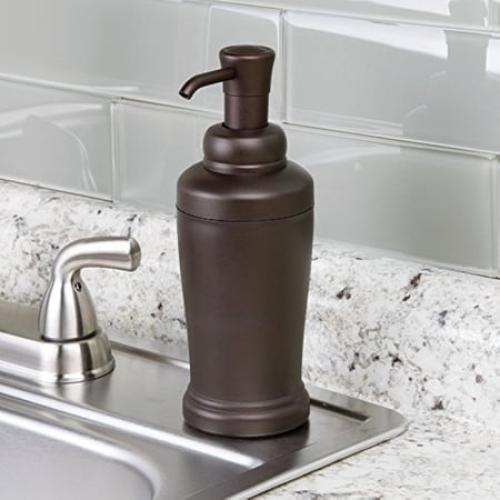 iDesign Kent 12 Oz. Soap Pump Dispenser 93780 Pack of 2