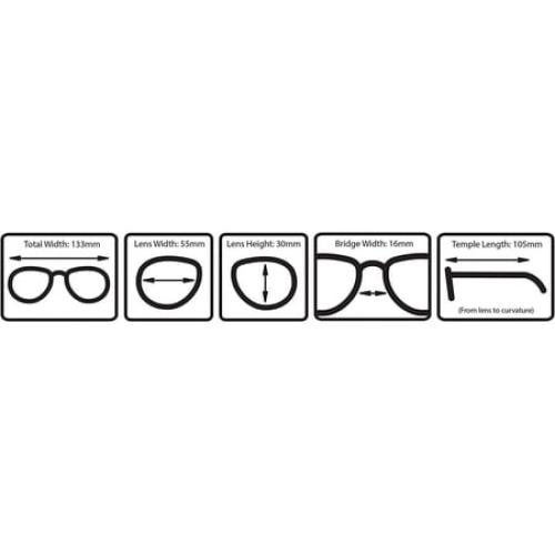 Boost Eyewear 6 Pack Reading Glasses, Traditional Black Frames, for Men and Women, with Comfort Spring Loaded Hinges, Black, 6 Pairs ( 2.25)