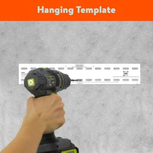 onn. Fixed TV Wall Mount for TVs 32 to 86, Holds Up To 120 lbs