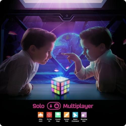 Rechargeable Game Activity Cube - 9 Fun Brain & Memory Games - Cool Toys for Boys and Girls - Christmas/Birthday Gifts for Ages 6-12  Year Old Kids Tweens & Teens - Best Boy & Girl Toy Gift Ideas