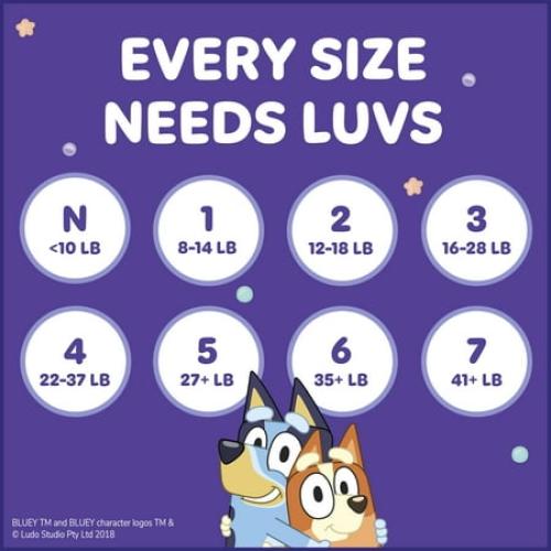 Luvs Platinum Protection Baby Diapers Size 1, 116 Count