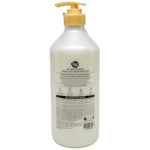 Shower Mate Goat Milk Body Wash Nourishing, 800 mL / 27.05 fl. oz. (Manuka honey)