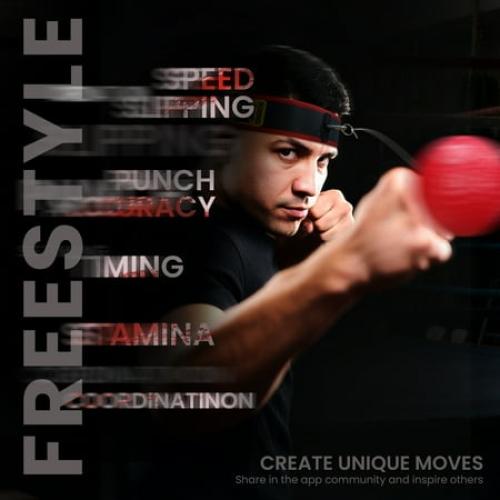 YMX BOXING® Ultimate Reflex Ball Set with Counter App - Great for Reflex, Timing, Accuracy, Focus & Coordination Training for Boxing, MMA and Krav Mega