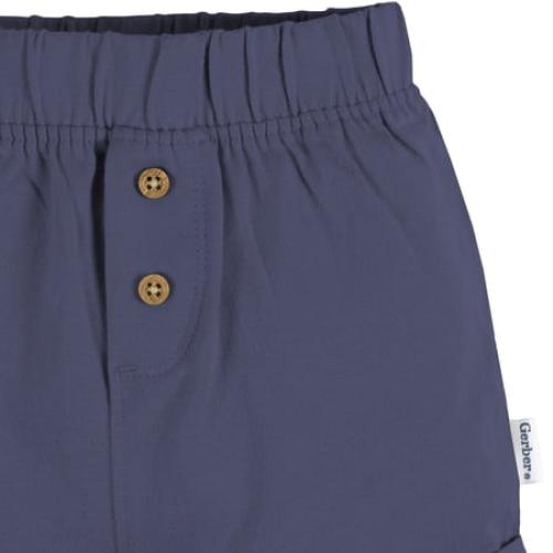 Gerber Baby Neutral Knit Shorts, 3-Pack, Sizes 12M