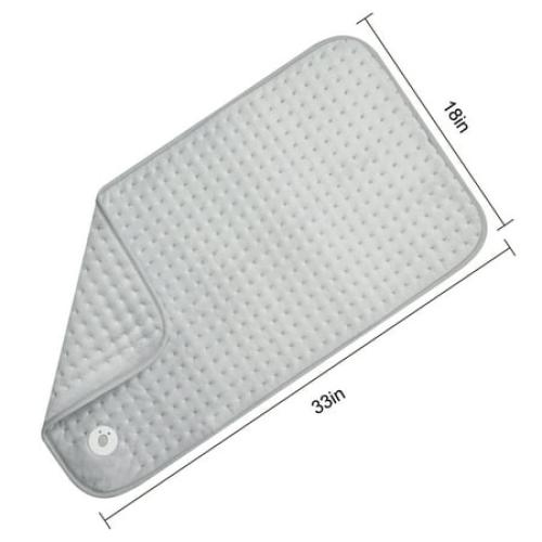 Equate XXL Electric Heating Pad, 6 Heat Settings with Auto Shut Off, 18 x 33 in