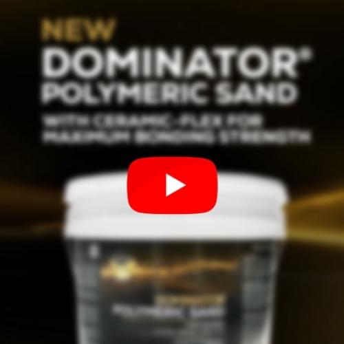 DOMINATOR 40 Lb. Titanium Gray Polymeric Sand, Premium, High-Performance Paver Joint Sand with Ceramic Flex