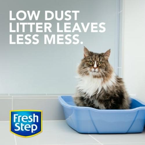 Fresh Step Extreme Scented Litter with the Power of Febreze, Clumping Cat Litter - Mountain Spring, 14 lbs