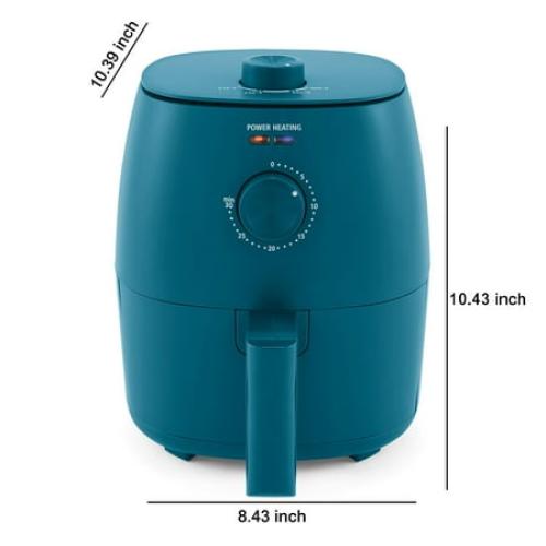 Mainstays 2.2 QT Air Fryer,Corsair-Automatic Shutoff