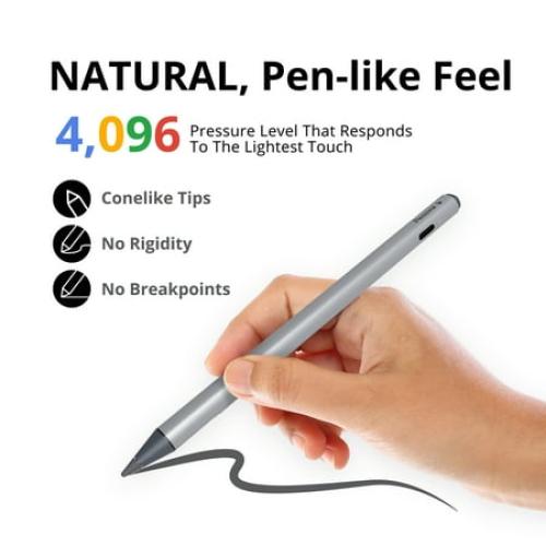 Penoval USI2.0 Stylus Pen for Chromebook, 4096 Levels Pressure for Lenovo chromebook Duet, ASUS chromebook C436, HP chromebook X360 12b, HP chromebook X360 14b Spare Tip Included, USI2.0