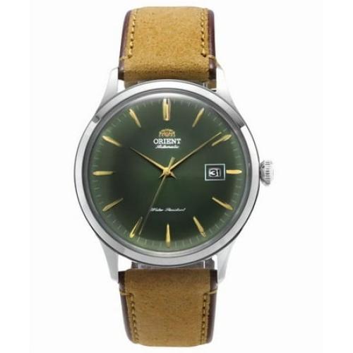 Like New Orient Bambino Version 4 Automatic Green Dial Men's Watch RA-AC0P01E10B