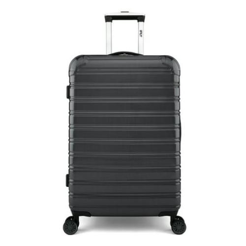 iFLY Hardside Fibertech Luggage 24 Checked Luggage, Black