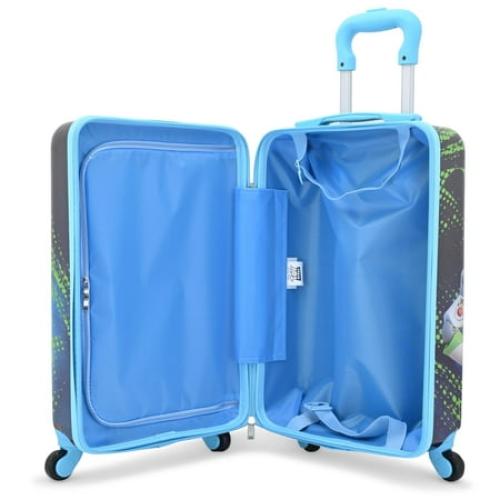Disney Toy Story 20 Hardshell Luggage - Woody Buzz Cute & Durable Hard-side Suitcase for Travel with Spinner Wheels 20x12x8