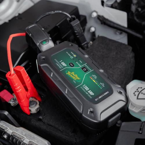 Battery Tender Charge N Start 1120 - Portable 1 AMP Battery Charger and 1200 AMP Jump Starter Combo | 12V Automotive Battery Charger and Maintainer for Motorcycles, ATVs, UTVs, and more