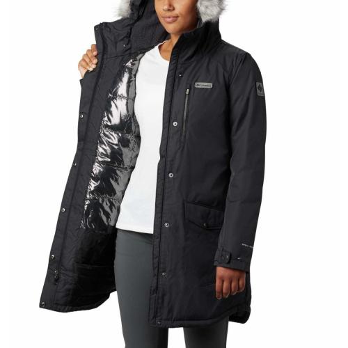 Columbia Women's Suttle Mountain Long Insulated Jacket Black XX-Large