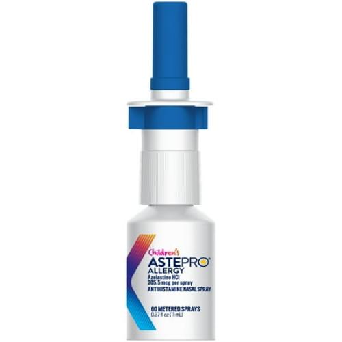Children's Astepro Allergy Medicine, Steroid Free Antihistamine Nasal Spray, 60 Metered Sprays