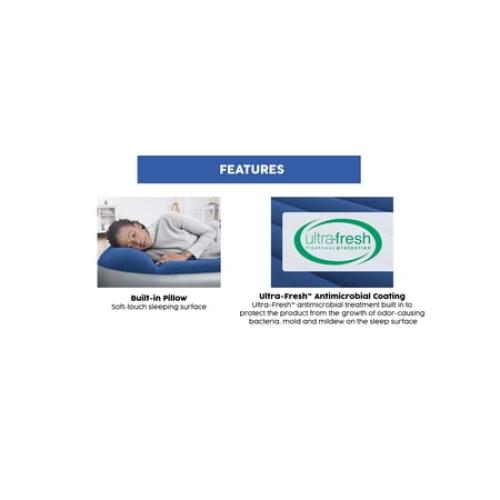 Bestway 12 Tritech Queen Air Mattress with Built-in Pump