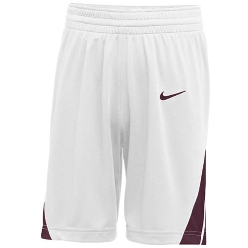 Nike Mens Team National Shorts White/Cardinal XX-Large