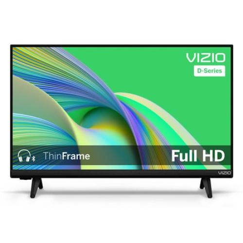 VIZIO 24 Class D-Series FHD LED Smart TV for Gaming and Streaming, Bluetooth Headphone Capable (Online Only) D24fM-K01