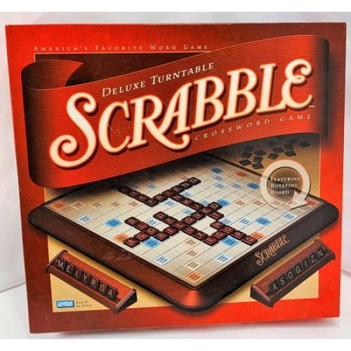Deluxe Scrabble Turntable Game