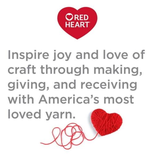 Red Heart Super Saver® Pooling™ 4 Medium Acrylic Yarn, Papaya 5oz/141g, 236 Yards
