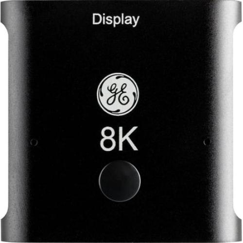 GE HDMI Switch, 2 Port, 8K, 1 Piece