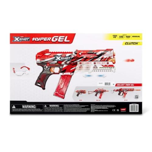 XSHOT Hyper Gel Clutch Blaster 2 pack (5,000 Hyper Gel Pellets) by ZURU for Ages 14