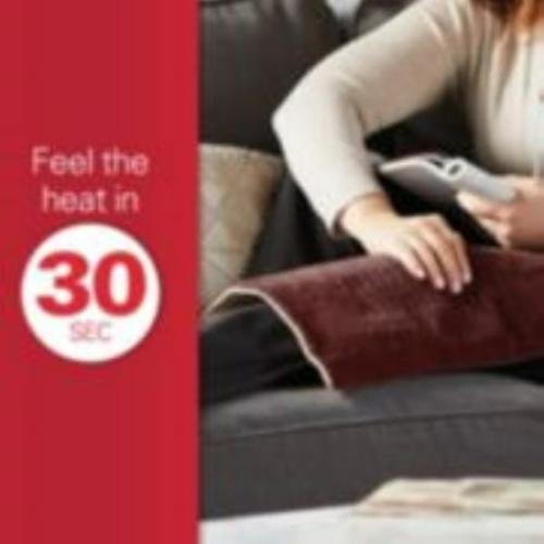 Sunbeam 2102248 Premium Heating Pad with XpressHeat