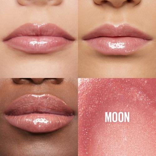 Maybelline Lifter Gloss Lip Gloss Makeup with Hyaluronic Acid, Moon