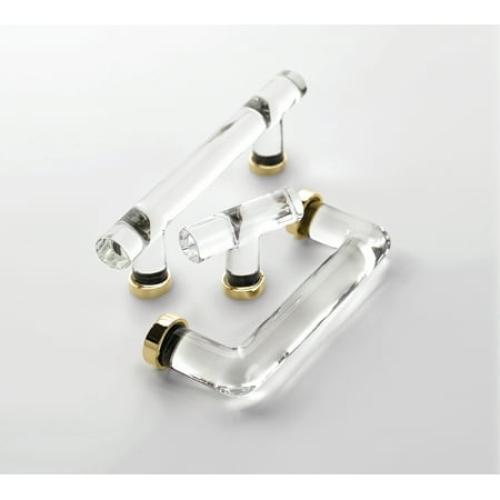Emtek 86724 Modern Bar 4 Center To Center Cabinet Bar Pull From The Glass Collection -