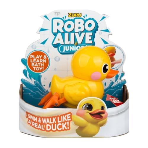 Robo Alive Junior Little Duck Battery-Powered Bath Child Toy by ZURU