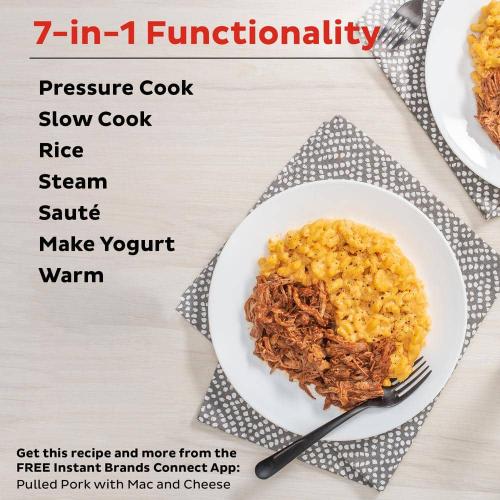 Instant Pot 3 qt. Duo Stainless Steel Electric Pressure Cooker, V5