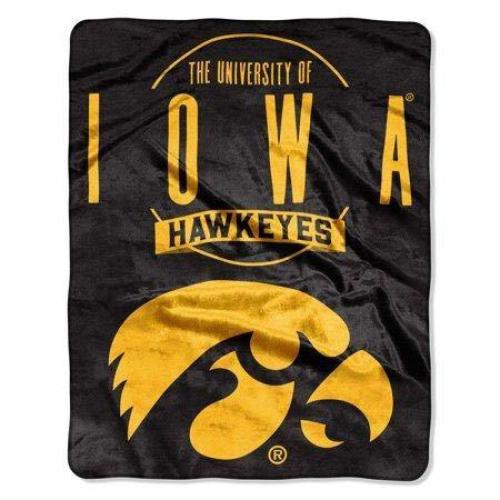 The Northwest Company NCAA Iowa Hawkeyes Frame Up - Silk Touch Throw Blanket 55 x 70