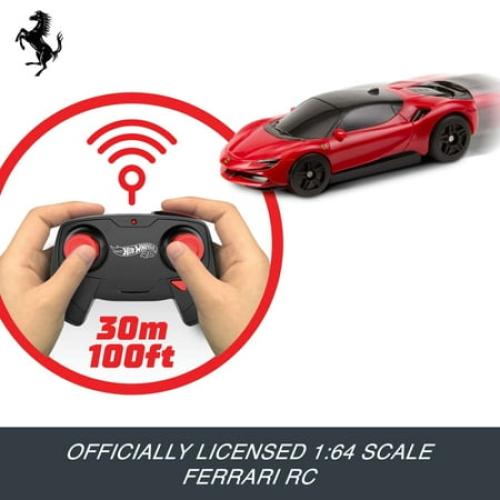 Color red HW RC 1:64 FERARRI