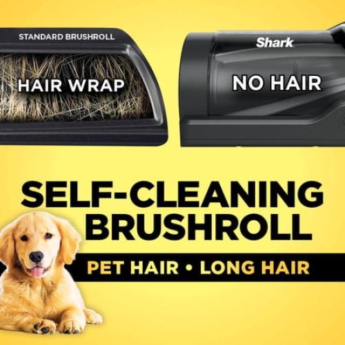 Shark Detect Corded Stick Vacuum, with Direction Detect and Self-Cleaning Brushroll, Evergreen HZ752