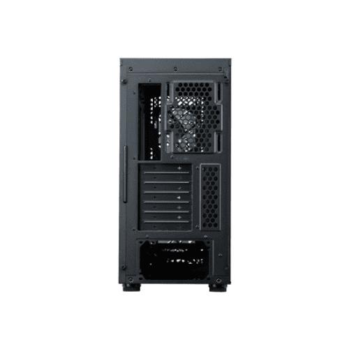 Cooler Master Elite 502 ATX High Airflow Minimalist PC Case, 410mm GPU Max, Compatible RTX 5090|RX 7090 XT, 360mm AIO Max, Type C, Tempered Glass, Triple 120mm aRGB PWM Fan, Intakes Grill