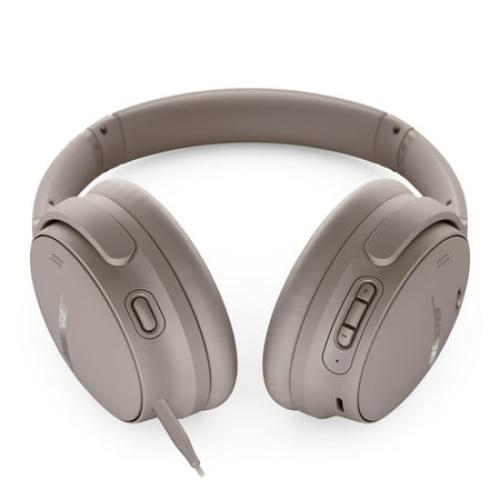 Bose QuietComfort Headphones Noise Cancelling Over-Ear Wireless Bluetooth Earphones, Sandstone