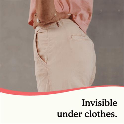 Because Premium Overnight Plus Incontinence Underwear - White, XXL, 40 Ct