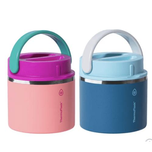ThermoFlask 20 oz Insulated Food Jar, 2-pack