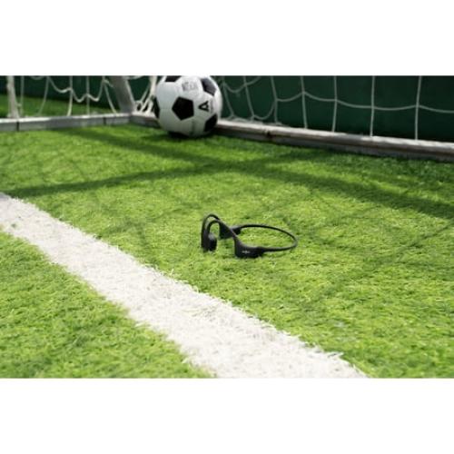 Shokz Open Run Wireless Bone Conduction Sport Headphones with Built-In Mic - Black