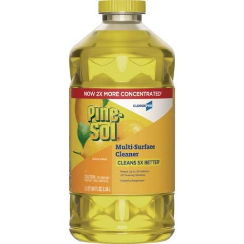 Pine-Sol Multi-Surface Cleaner/Degreaser Lemon Fresh Scent 80 Fl. Oz. (60607) (1)